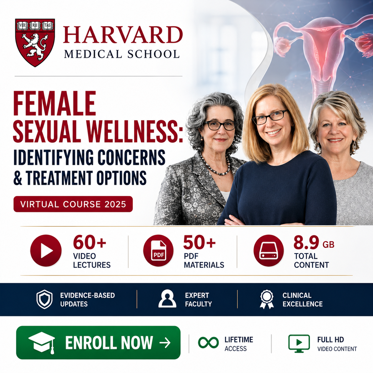 Harvard Female Sexual Wellness Identifying Concerns and Treatment Options 2025 Harvard Female Sexual Wellness Identifying Concerns and Treatment Options 2025 - Image 1