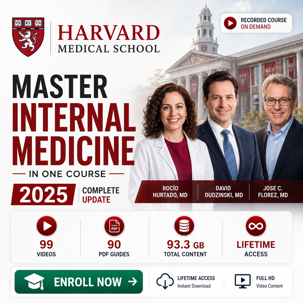 Harvard Internal Medicine Comprehensive Review and Update 2025 Harvard Internal Medicine Comprehensive Review and Update 2025 - Image 1