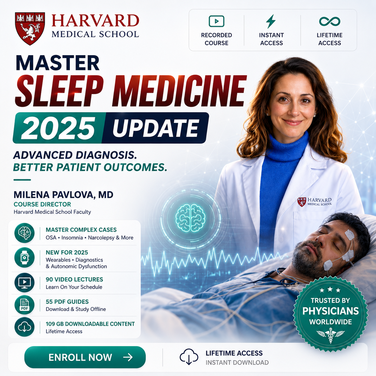 Harvard Sleep Medicine 2025 course download Harvard Sleep Medicine 2025 - Image 1